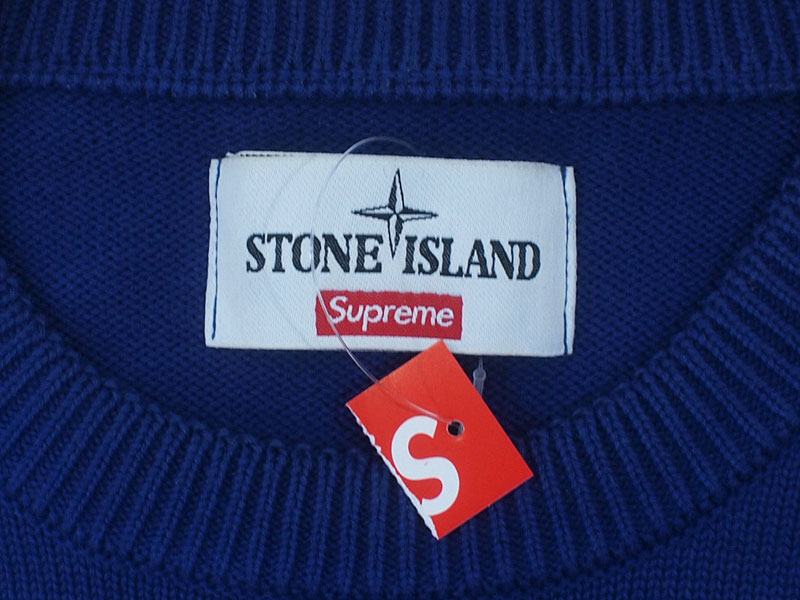 Supreme×Stone Island 'Reflective Compass Sweater'セーター ...