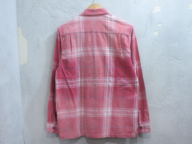 Supreme 'Faded Plaid Flannel Zip Up Shirt'プレイド フランネル