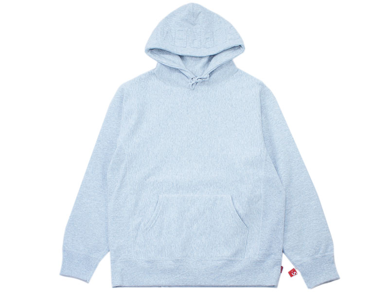 Supreme 'Embossed Logo Hooded Sweatshirt'パーカー プルオーバー