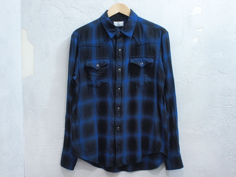 Rags McGREGOR 'OMBRE CHECK RC SHIRT'オンブレ チェックシャツ 