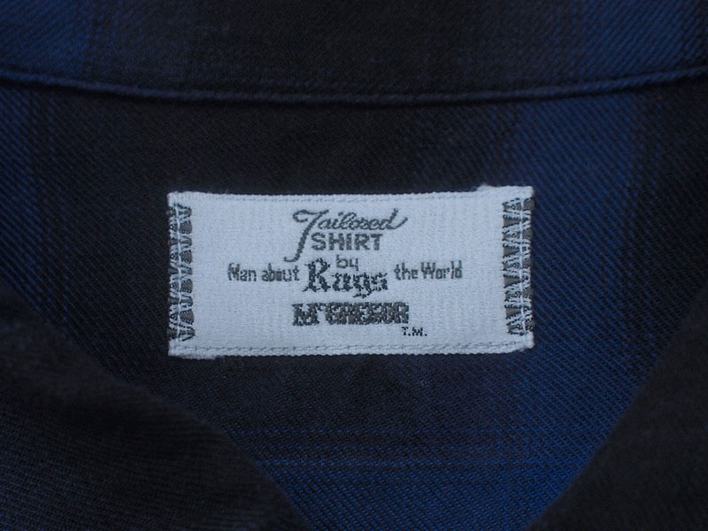 Rags McGREGOR 'OMBRE CHECK RC SHIRT'オンブレ チェックシャツ