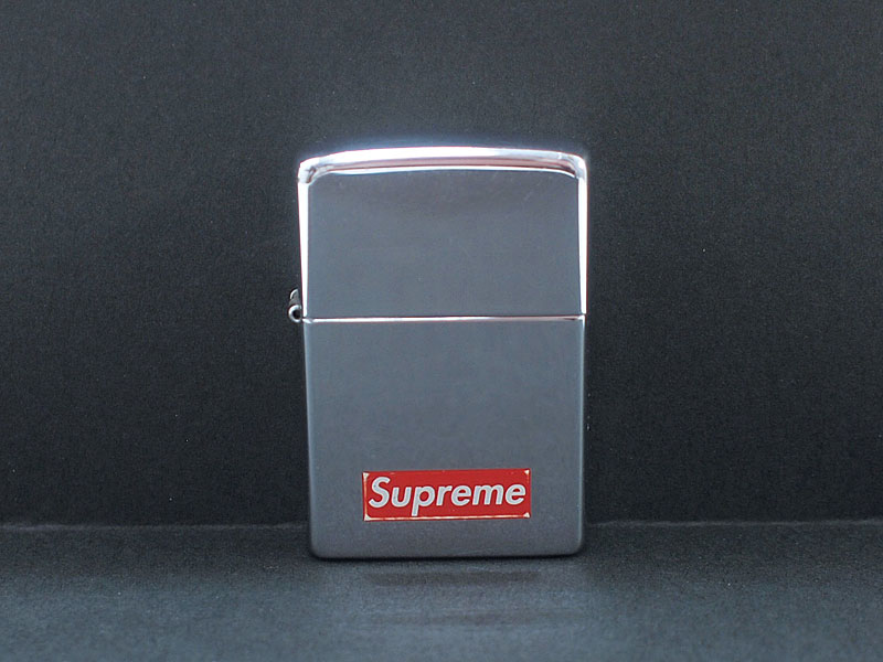 Supreme 'Supreme Zippo'ジッポー ライター シルバー Box Logo 