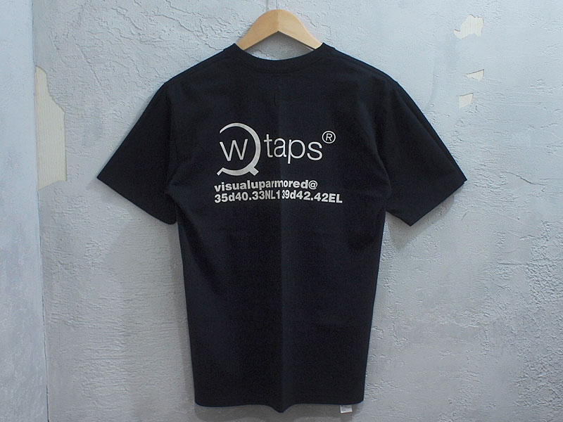 WTAPS 'VISUAL UPARMORED'Tシャツ ダブルタップス 2 黒 ブラック