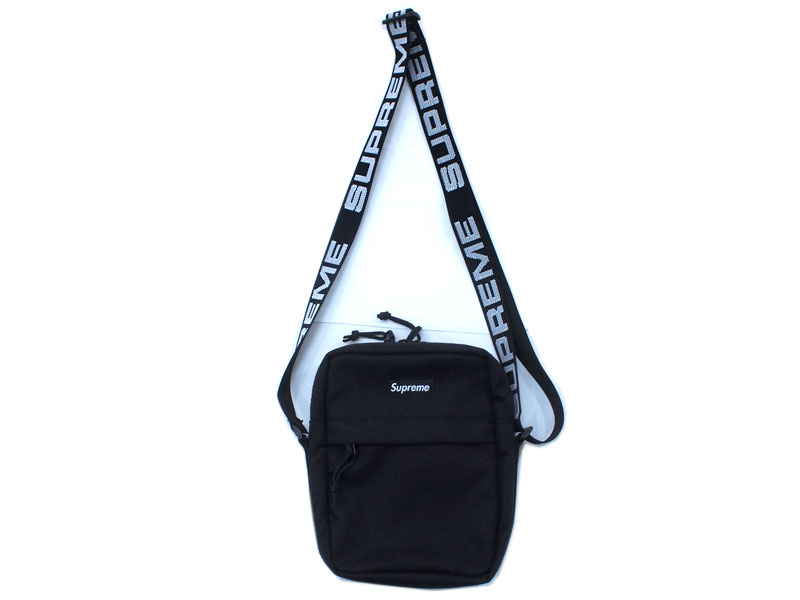 18ss supreme Shoulder Bag Black 公式オンライン
