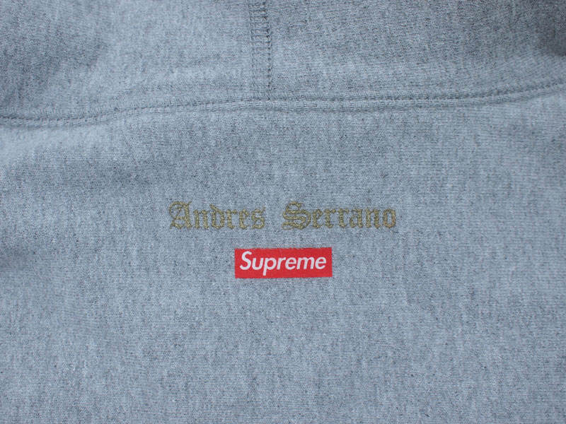 Supreme 'Piss Christ Hooded Sweatshirt'フーデッドスウェット