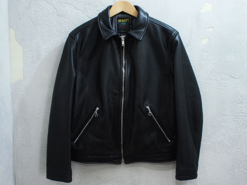 Supreme×Schott 'Leather Work Jacket'レザー ワークジャケット シングル レザージャケット ショット 黒 ブラック  S シュプリーム - ブランド古着の買取販売フォーサイト オンラインストア