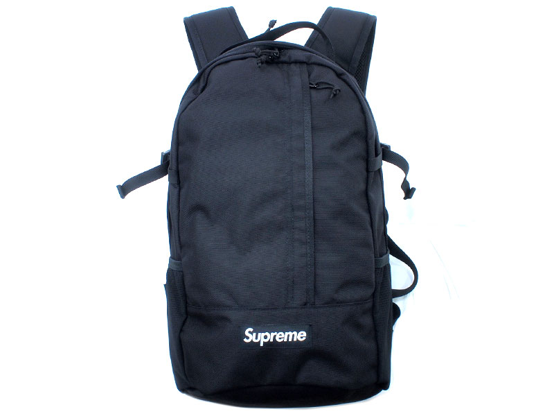 Supreme 'Backpack'バックパック リュック 18SS 黒 ブラック Black ...