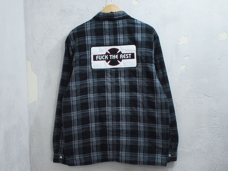 Supreme×Independent 'Quilted Flannel Shirt'キルティングフランネル ...