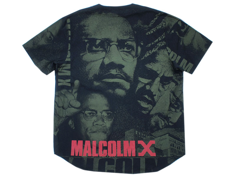 Supreme 'Malcolm X Baseball Jersey'ベースボールジャージ ベース 