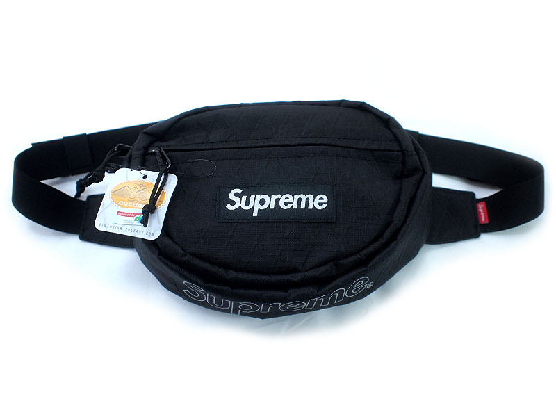 Supreme Waist Bag 18AW BLACK