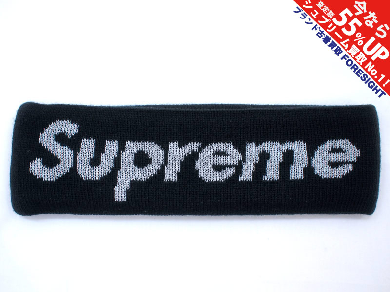 Supreme 'New Era Reflective Logo Headband'ニューエラ ヘッドバンド 