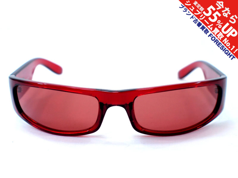 Supreme 'Astro Sunglasses'アストロ サングラス 赤 クリアレッド Red 