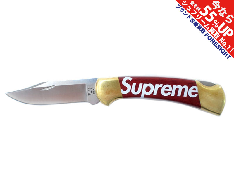 Supreme×Buck Knives 'Buck Knife'ナイフ バック 赤 Red レッド ...