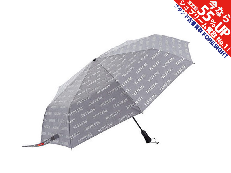 Supreme×ShedRain 'Reflective Repeat Umbrella'アンブレラ 折り畳み傘 シェドレイン リフレクター シルバー  シュプリーム - ブランド古着の買取販売フォーサイト オンラインストア