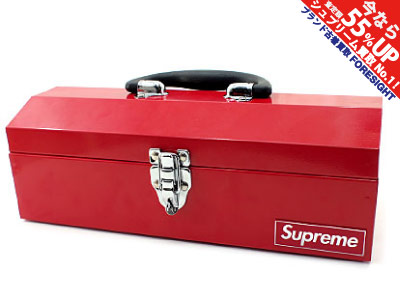 Supreme 'Metal Toolbox'メタルツールボックス 工具箱 赤 レッド 