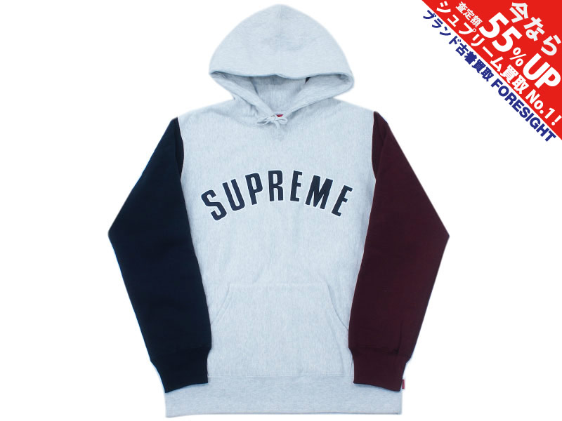 Supreme 'Color Blocked Arc Logo Hooded Sweatshirt'パーカー プル ...