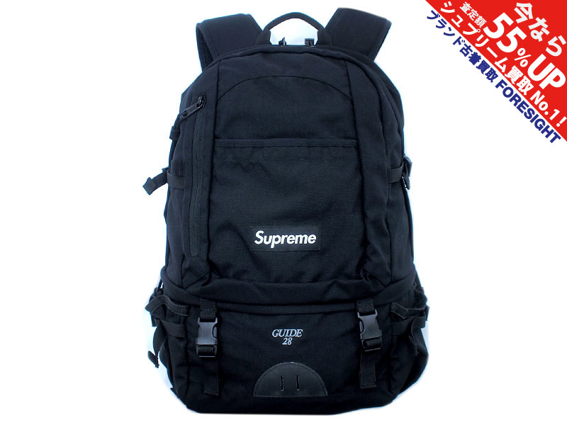 Supreme 'Backpack'バックパック リュック 10SS GUIDE 28 黒 ブラック ...