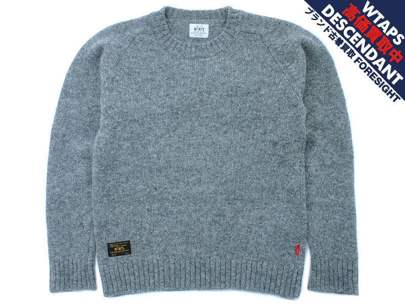 Wtaps Deck Crew / Sweater.Wool ニット100%wool