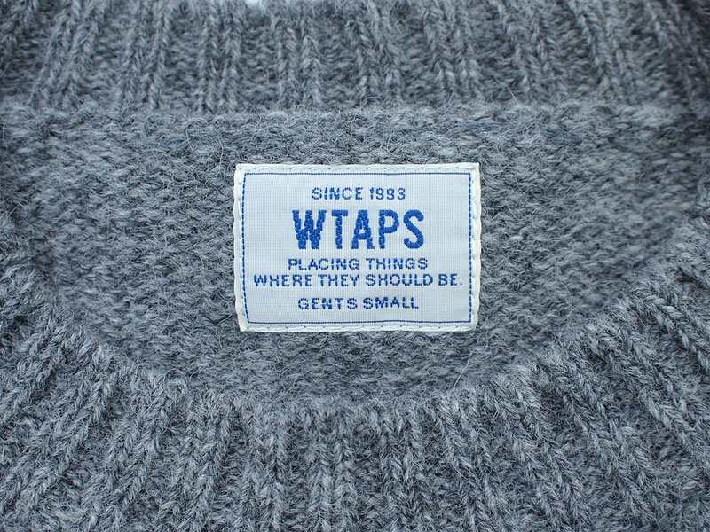 WTAPS 'DECK CREW-C / SWEATER. WOOL. J C RENNIE'セーター ニット