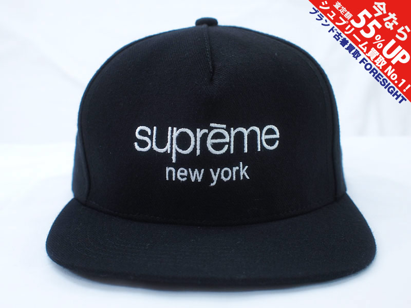 supreme new york キャップ 黒 ブラック | hartwellspremium.com