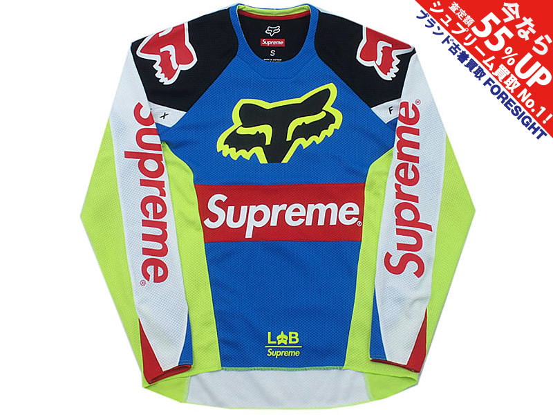 Supreme×Fox Racing 'Moto Jersey Top'ジャージトップ シュプリーム L