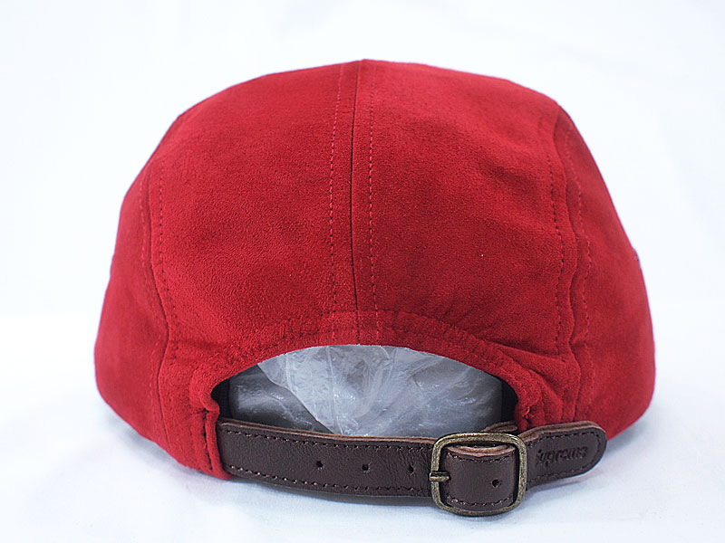 帽子 supreme 17ss suede camp cap red Supreme 'Suede Camp Cap'スエード キャンプキャップ 赤 レッド