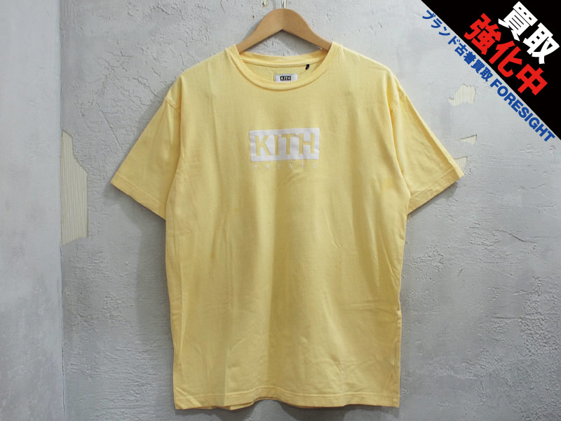 KITH NYC 'Kith Treats Tee'Tシャツ BOX LOGO ボックスロゴ M イエロー ...