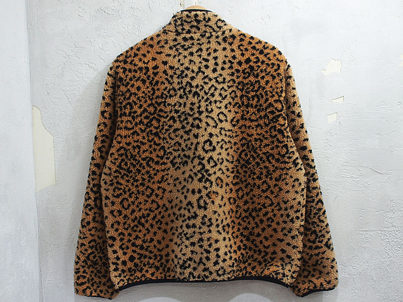 Supreme 'Leopard Fleece Reversible Jacket'フリースジャケット