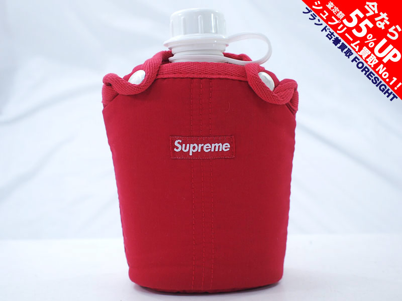 Supreme 'Basic Water Canteen'水筒 ウォーターボトル 赤 レッド Box