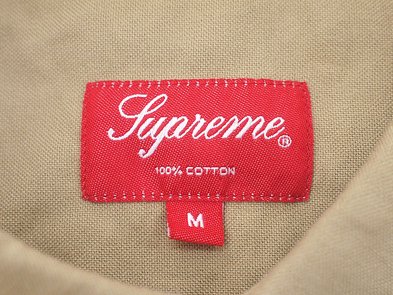 Supreme 'Crown Logo Oxford Shirt'オックスフォードシャツ クラウン