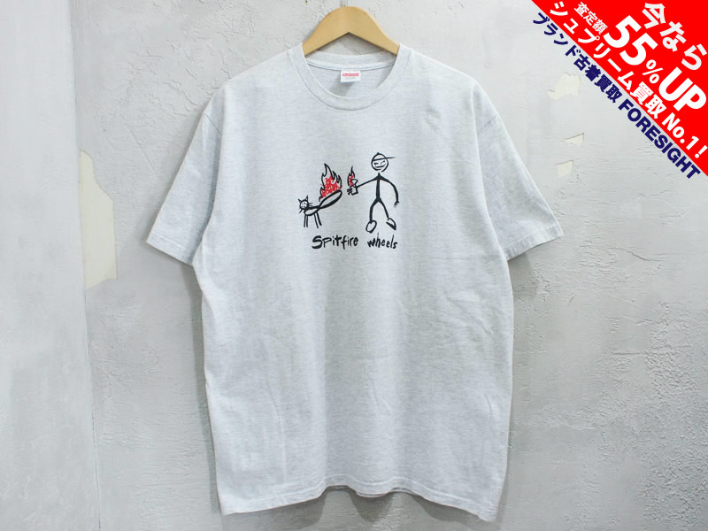 WhiteSIZESupreme®/Spitfire® Cat T-Shirt
