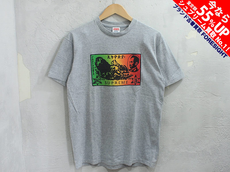 Supreme Ethiopia Tee Tシャツ エチオピア シュプリーム グレー 灰 M ブランド古着の買取販売フォーサイト オンラインストア
