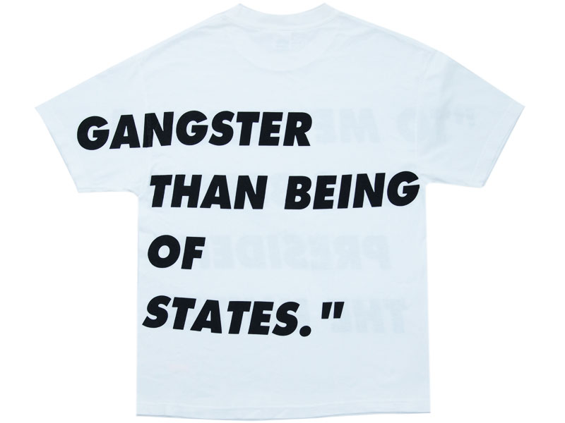 Supreme×TET(WTAPS) 'Gangster Tee'Tシャツ ギャングスター L 白