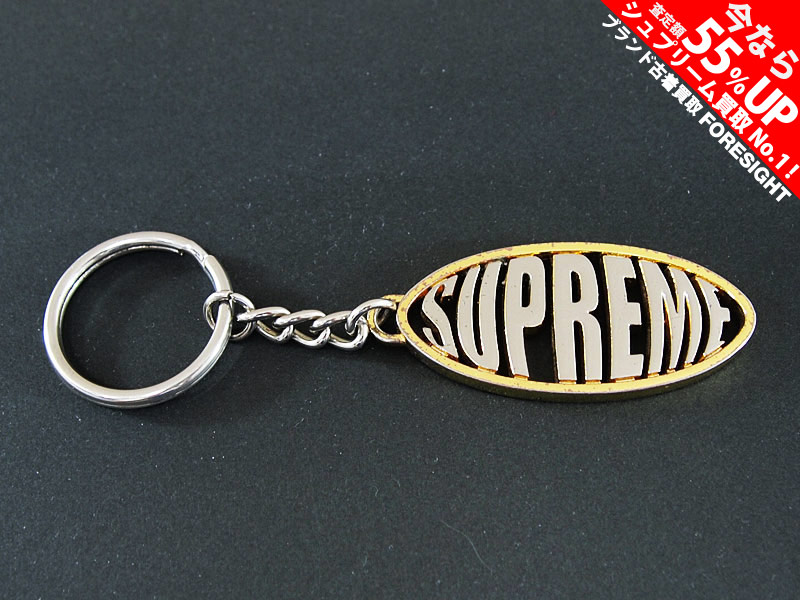 Supreme 'Oval Logo Keychain'オーバルロゴ キーチェーン キーホルダー ...
