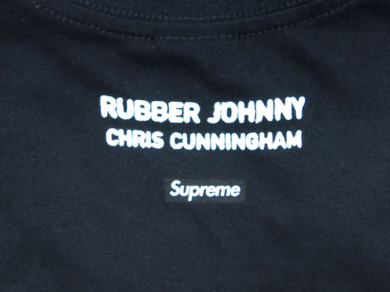 Supreme 'Rubber Johnny Tee'Tシャツ Chris Cunningham クリス