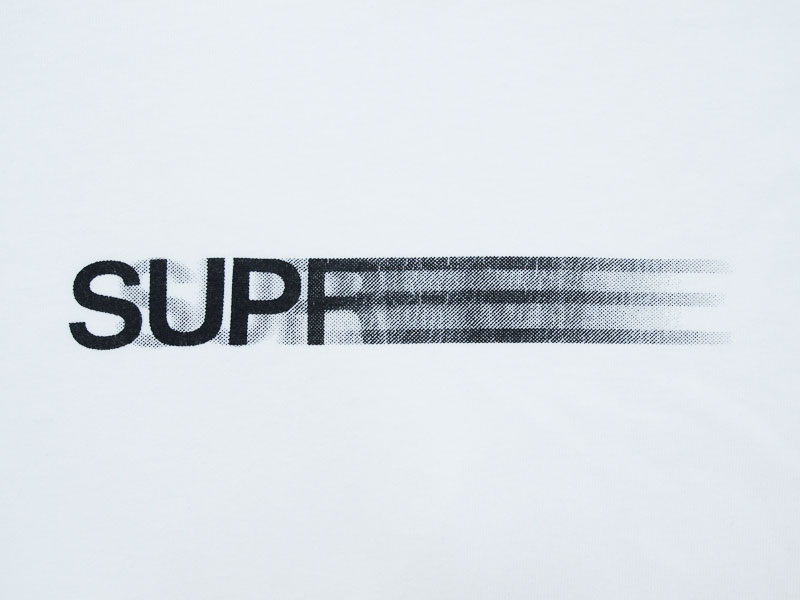 Supreme 'Motion Logo Tee'モーションロゴ Tシャツ 白 ホワイト L
