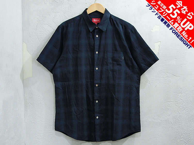 Supreme 'S/S Plaid Shirt'半袖 チェックシャツ タータンチェック L 