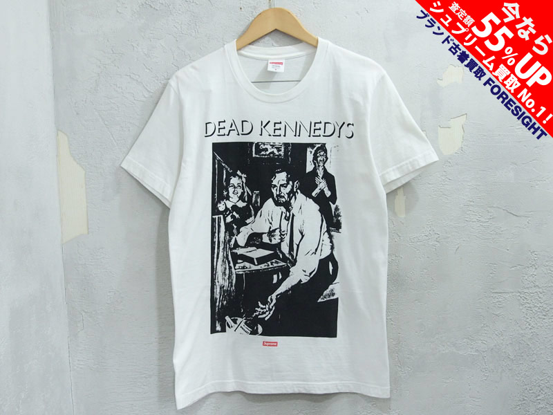 Supreme×Dead Kennedys 'Too Drunk To Fuck Tee'Tシャツ デット 