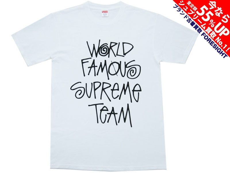 Tシャツ/カットソー(半袖/袖なし)supreme ワールドフェイマス シュプリーム Tシャツ mix CD