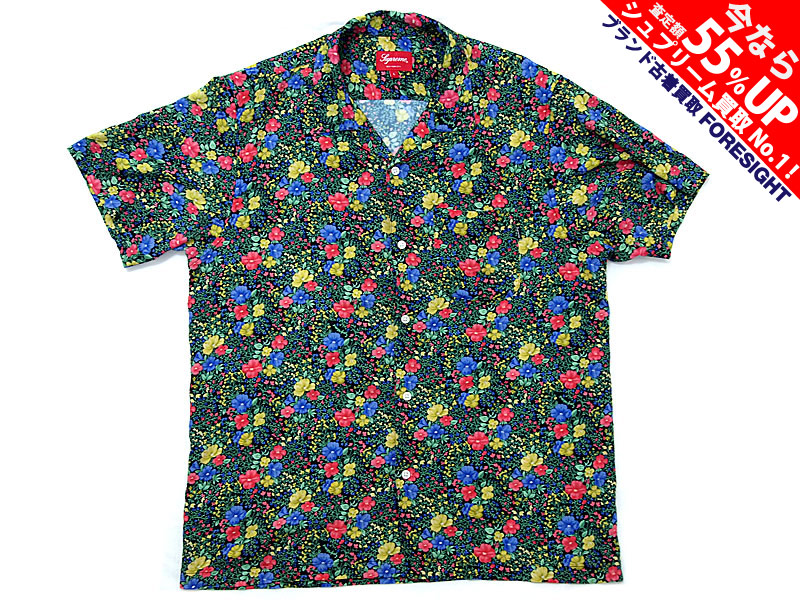 Supreme Floral Rayon S/S Shirt レーヨンシャツ