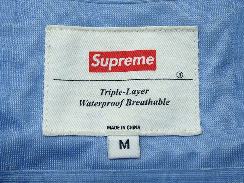 Supreme 'Pin Dot Shell'ピンドット 3レイヤー マウンテンパーカー