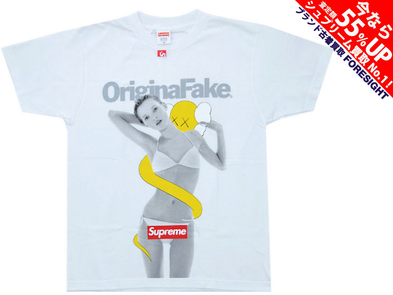 Supreme×Original Fake 代官山10周年記念 'Kate Moss Tee'Tシャツ