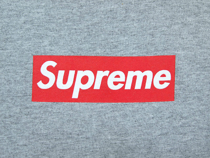 Supreme 'Box Logo Tee'ボックスロゴ Tシャツ 2000年初期 グレー