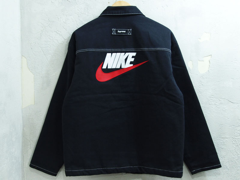Supreme×Nike 'Double Zip Quilted Work Jacket'ワーク
