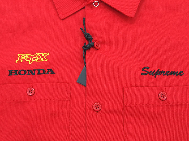 Supreme×Honda×Fox Racing 'Work Shirt'ワークシャツ ホンダ