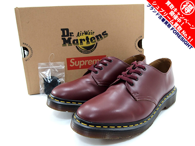 Supreme×Dr.Martens 'Smiths 4Eye Shoe'4ホール ブーツ ドクター 