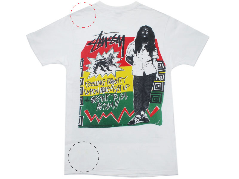 STUSSY ‘BOB MARLEY TEE’Tシャツ ボブマリー 80's OLD オールドステューシー - ブランド古着の買取販売フォーサイト  オンラインストア