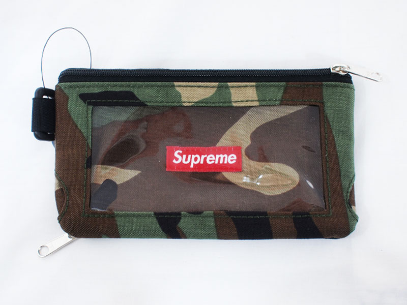 Supreme 'Mobile Pouch'モバイルポーチ 小物入れ カモ Woodland Camo