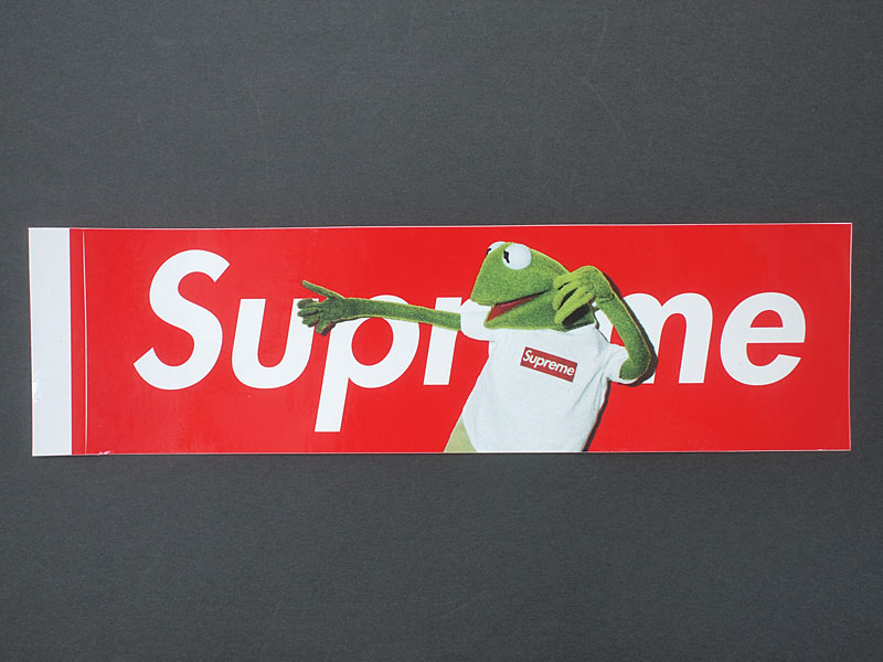 最新品好評】 Supreme supreme カーミット ステッカーの通販 by gdc018's shop｜シュプリームならラクマ 