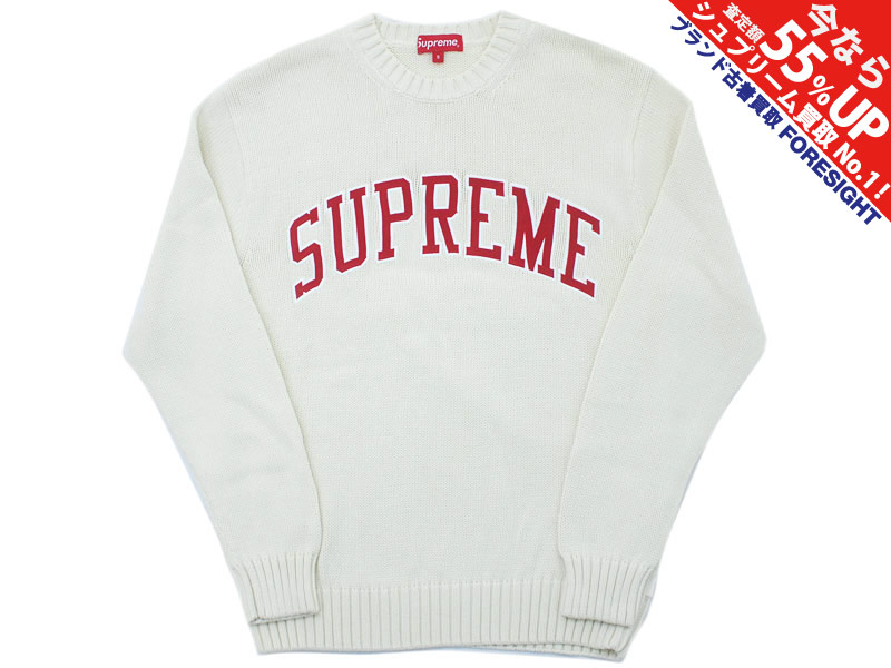 Supreme 'Tackle Twill Sweater'セーター ニット アーチロゴ S ...